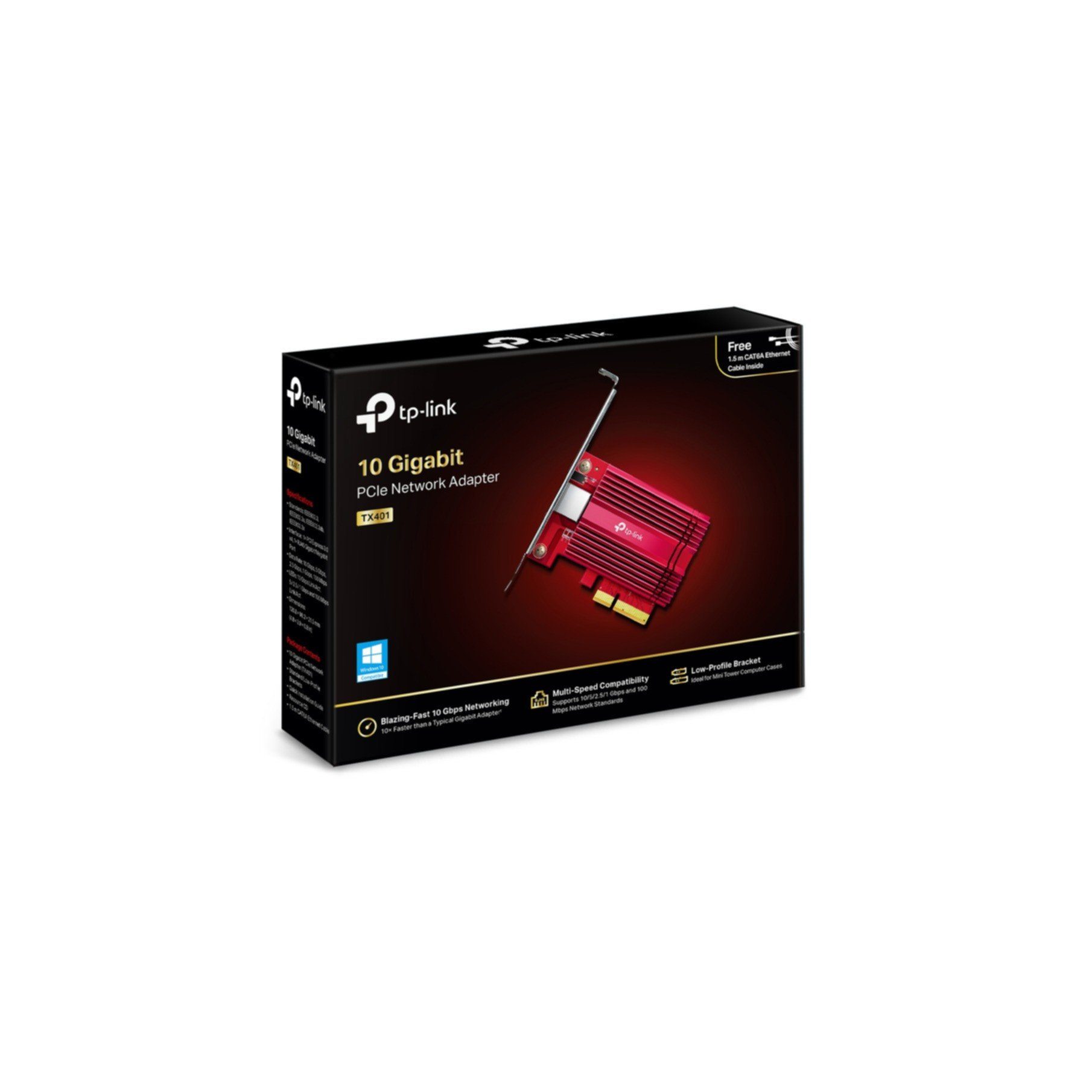 10 Gigabit PCI Express Netzwerk Adapter Reichweitenverstärker