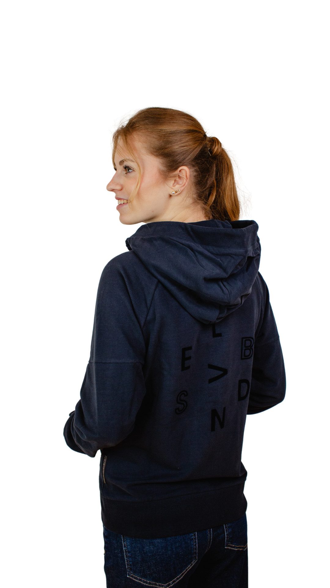 Elbsand Strickjacke Sweatjacke Malva ELBSAND blau günstig online kaufen