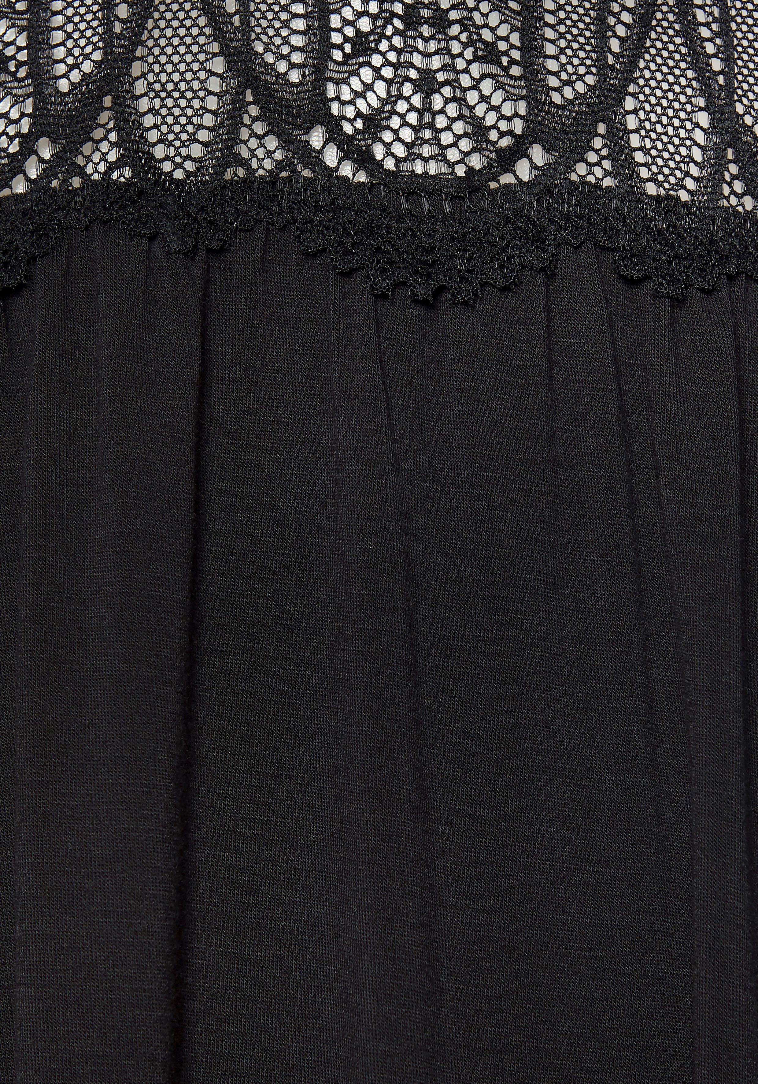 LASCANA Negligé Mit schönen Spitzendetails