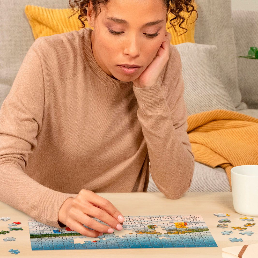 Ravensburger Puzzle Deutschland Collection, Leuchtturm hinter der Düne auf Borkum, 200 Puzzleteile, Made in Europe