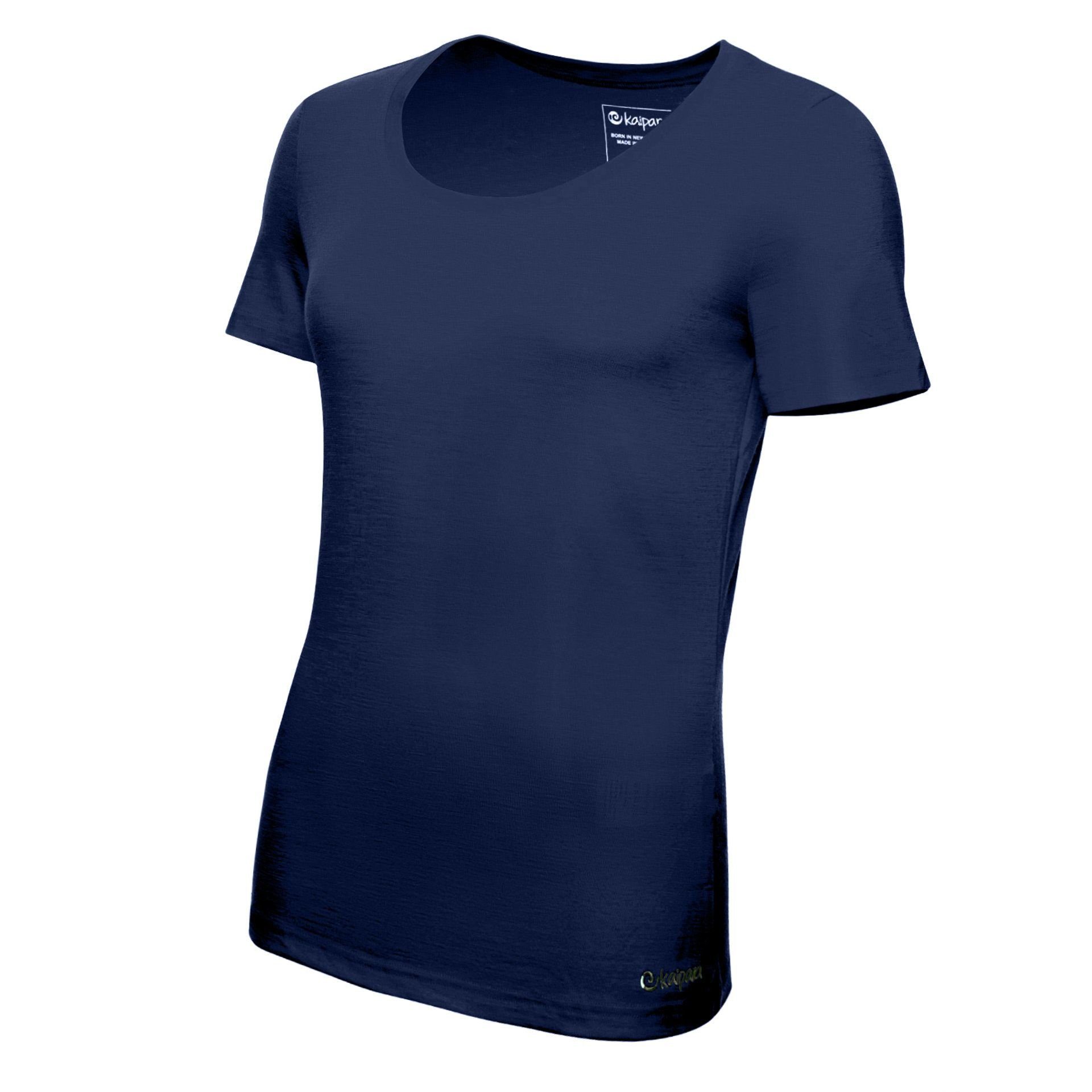 reiner (1-St) aus Sportswear - Made Damen-Unterhemd Kurzarm Unterhemd Slimfit Merino Germany 150g in Kaipara Merinowolle Merino light