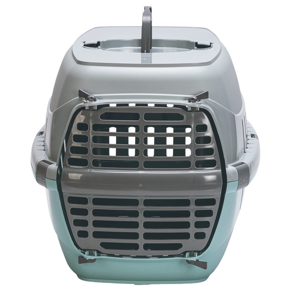 Karlie Tiertransportbox Eco Transportbox Tourist aquamarin für Katzen