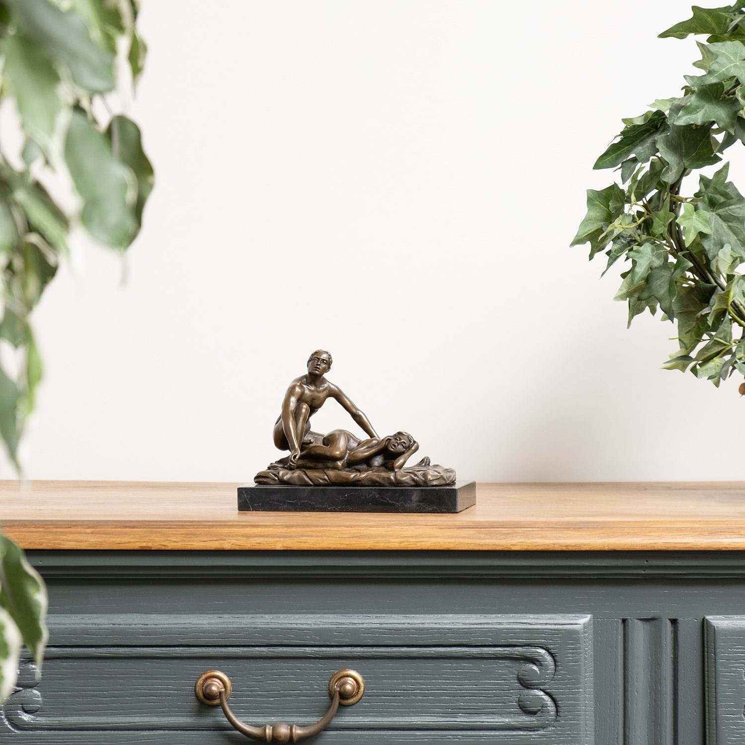 Moritz Skulptur Bronzefigur Liebendes Paar Akt, günstig online kaufen