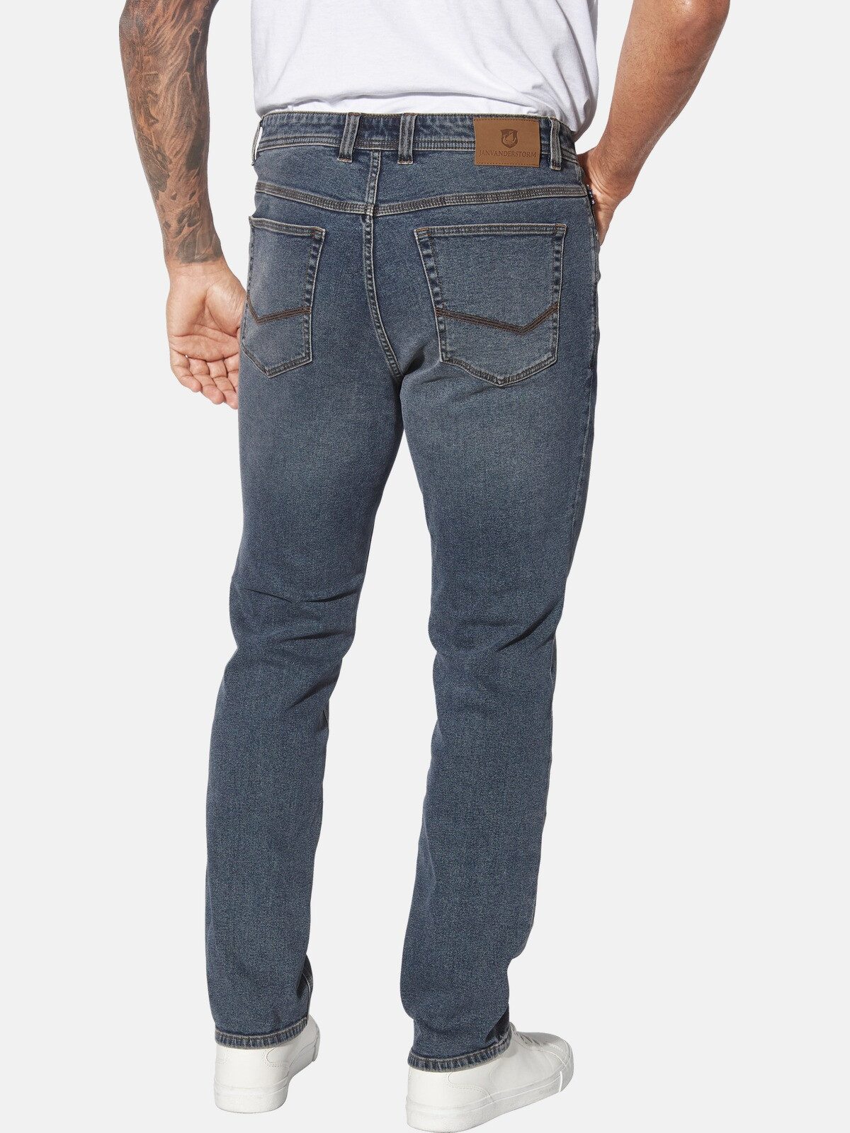 Jan Vanderstorm Comfort-fit-Jeans RIKMOR mit lässigem Wascheffekt günstig online kaufen