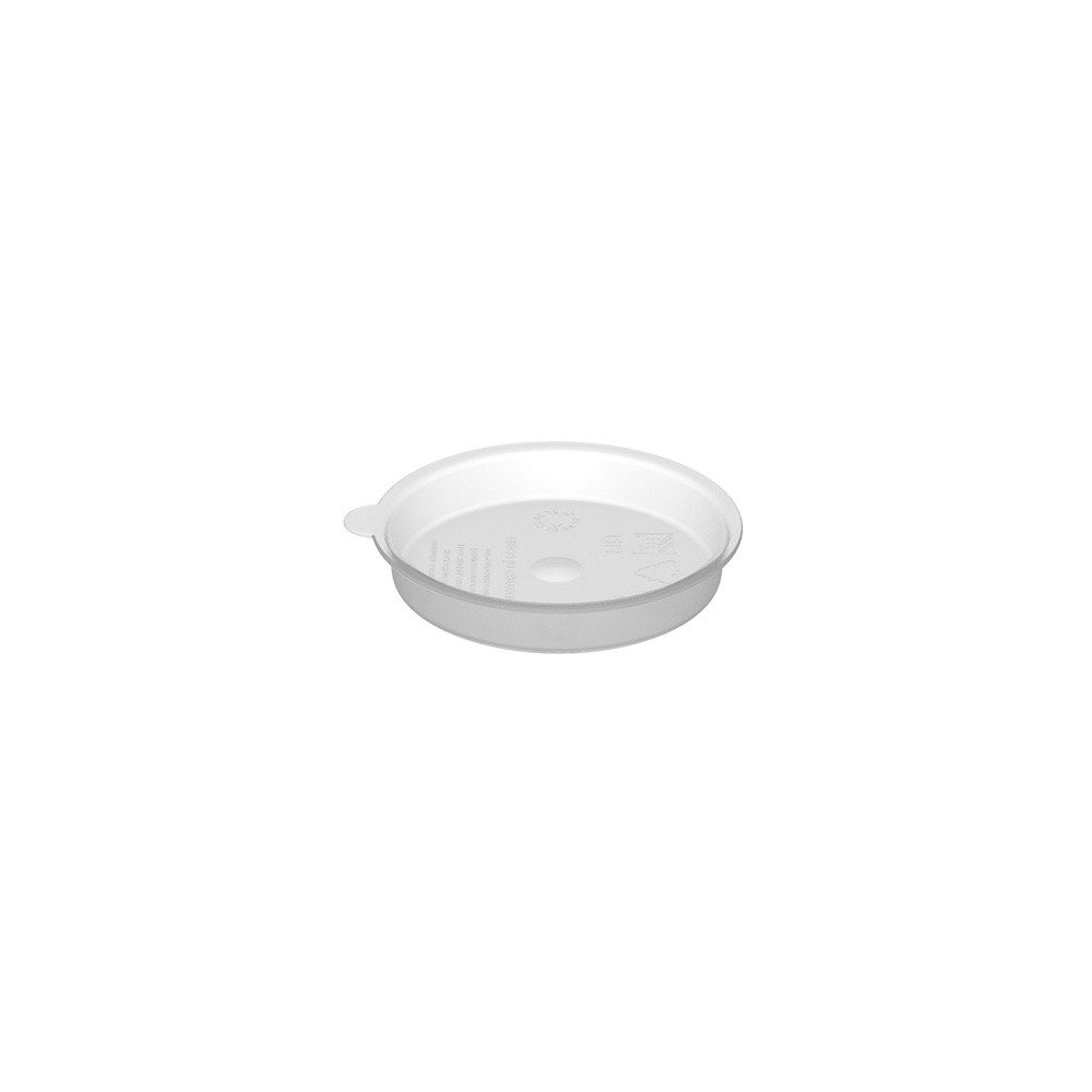 Ornamin Becher Deckel für Mini Moritz, PP, Deckel für Mini Moritz l für Espresso, Desserts und Snacks to go