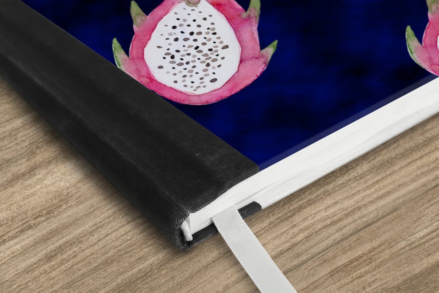 Thumbnail - MuchoWow Notizbuch Drachenfrucht - Schwarz, Notebook, Notizblock a5, Tagebuch, Journal Liniert