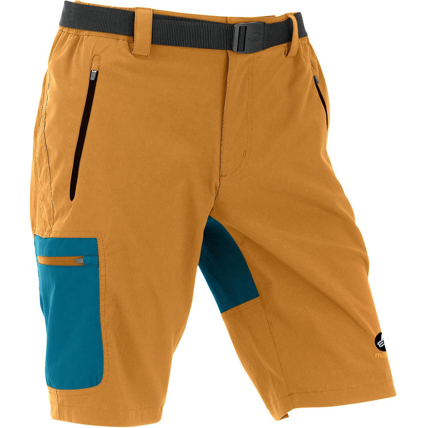 elastic Doldenhorn Senf Shorts Funktionsshorts Maul Sport® II Bermuda
