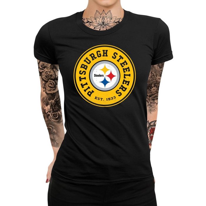 Quattro Formatee Kurzarmshirt Pittsburgh Steelers - American Football NFL Super (1-tlg)