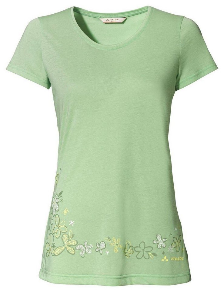VAUDE T-Shirt Damen Funktionsshirt WO SKOMER PRINT T-SHIRT II (1-tlg),  Klimaneutral kompensiert; aus Woodfiber und 75% recyceltem Polyester  hergestellt