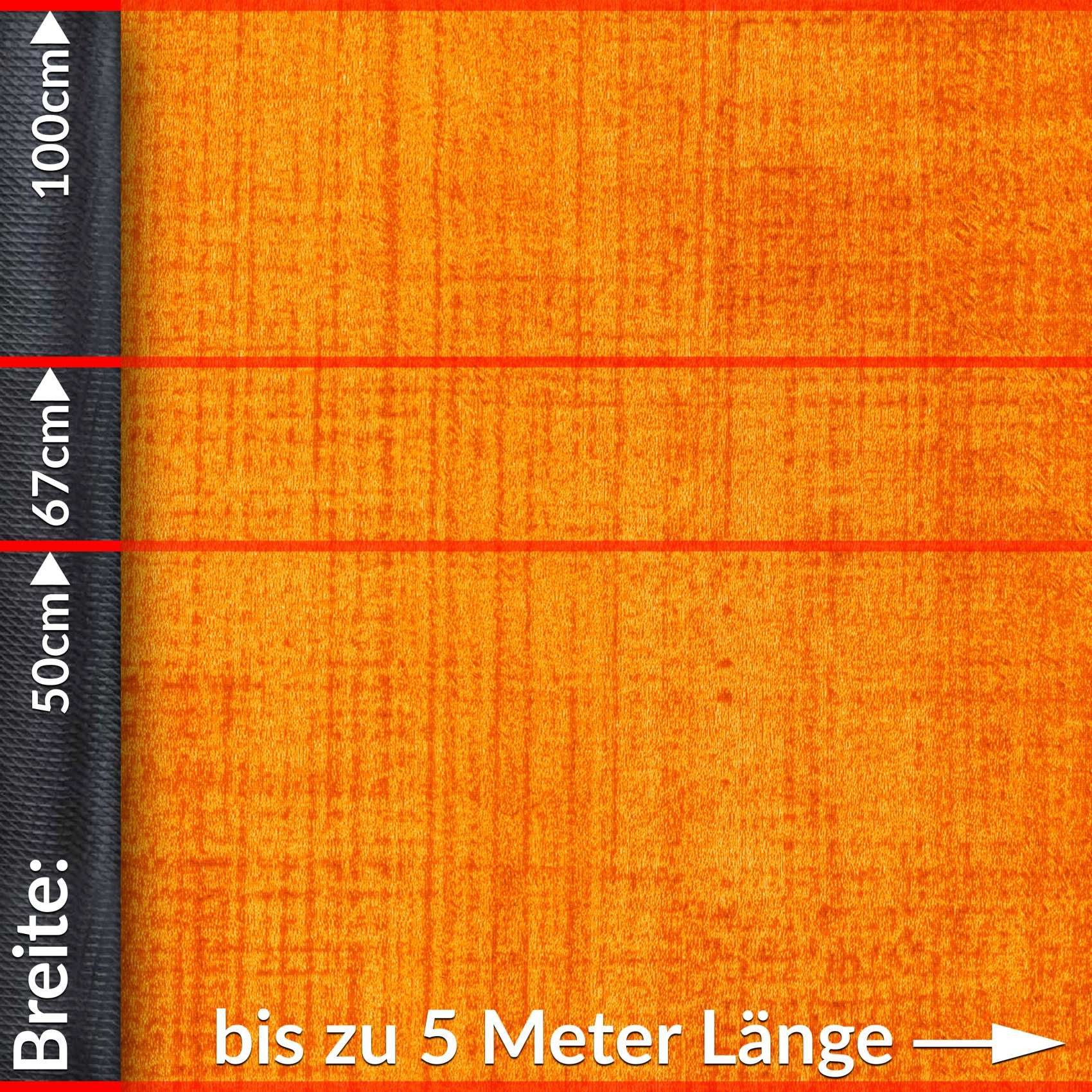 ANRO Küchenläufer ANTON Teppich Hochwertig auch als Flurläufer, Eckig, Höhe: 3 mm, Velour