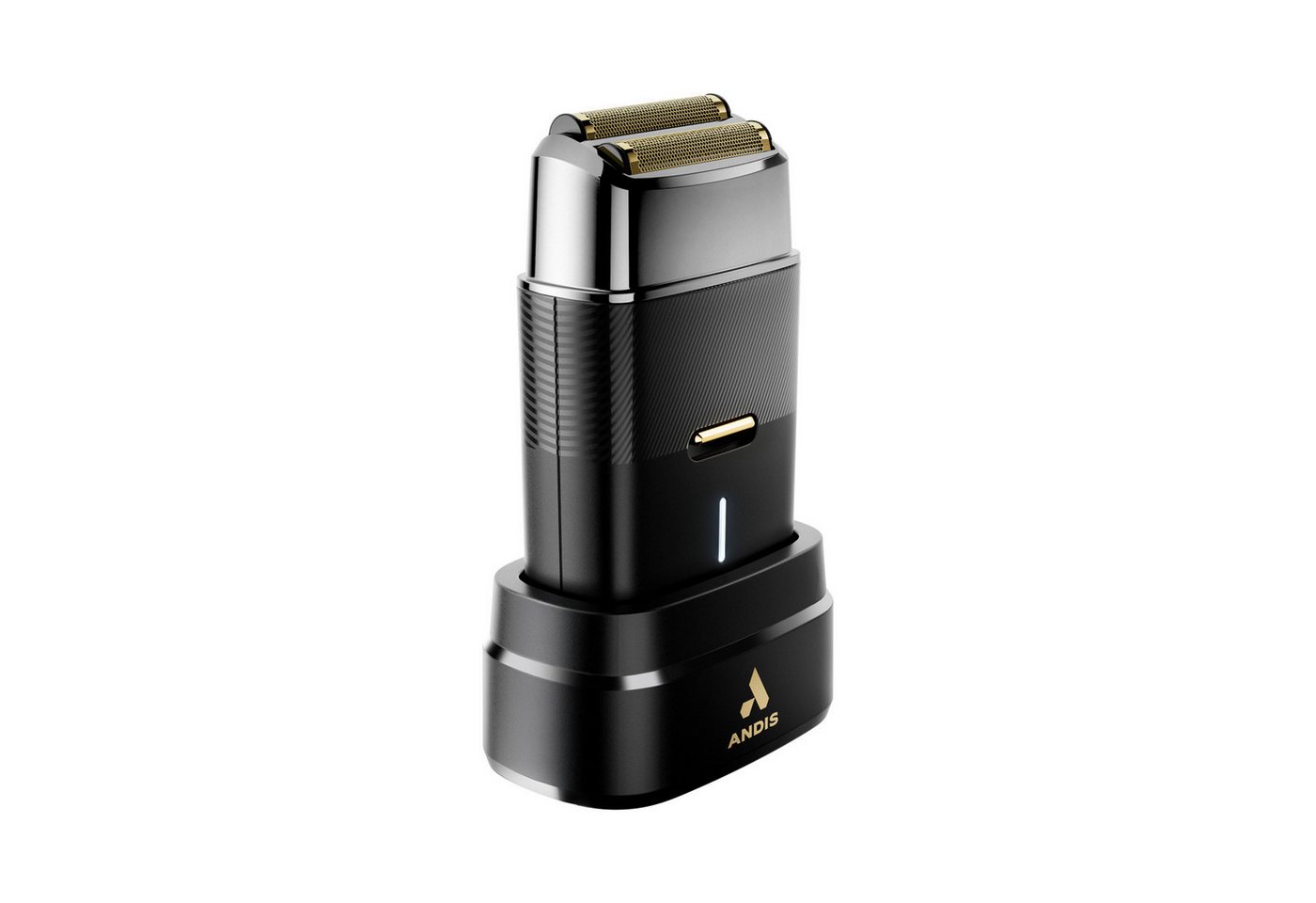 ANDIS Haarschneider Andis ProFoil Plus II TS-3 Shaver Black Chrome