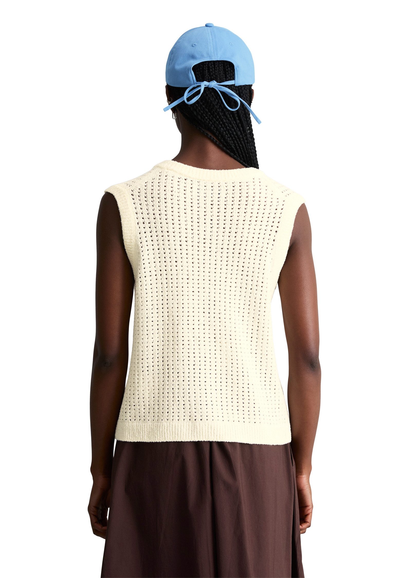 Marc O'Polo DENIM Strickweste aus weichem Organic Cotton-Mix