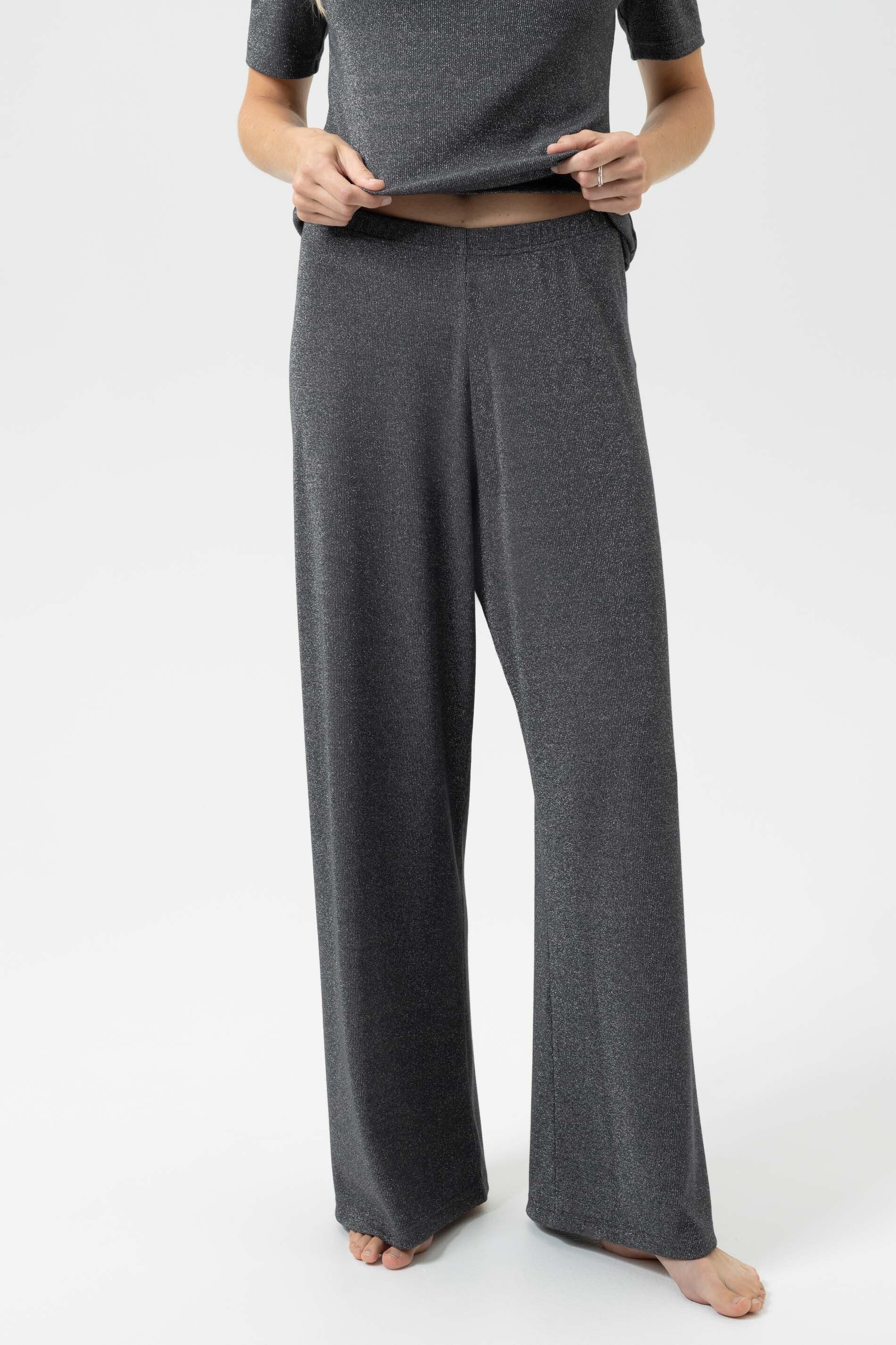 Schlafhose Mey Hose lang Serie Sparkling Rib Uni Hose