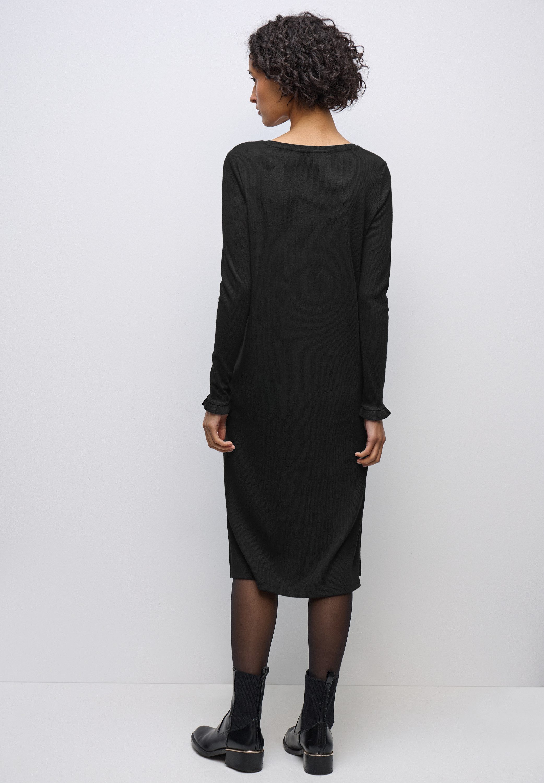 STREET ONE Midikleid mit Rundhalsausschnitt günstig online kaufen