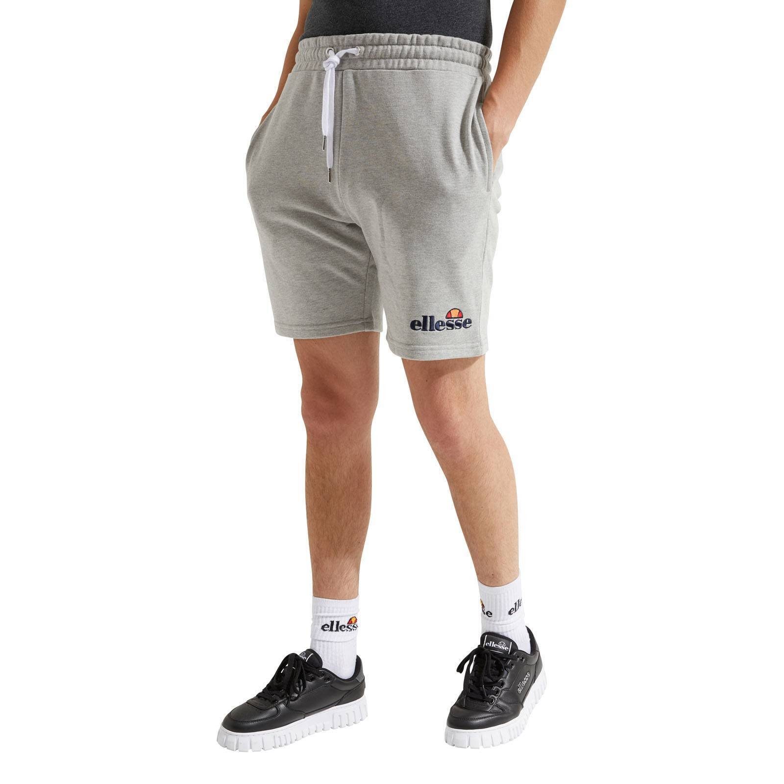 SILVAN Loungewear, Grau Sweatshorts - Ellesse Herren Shorts Jog-Pants