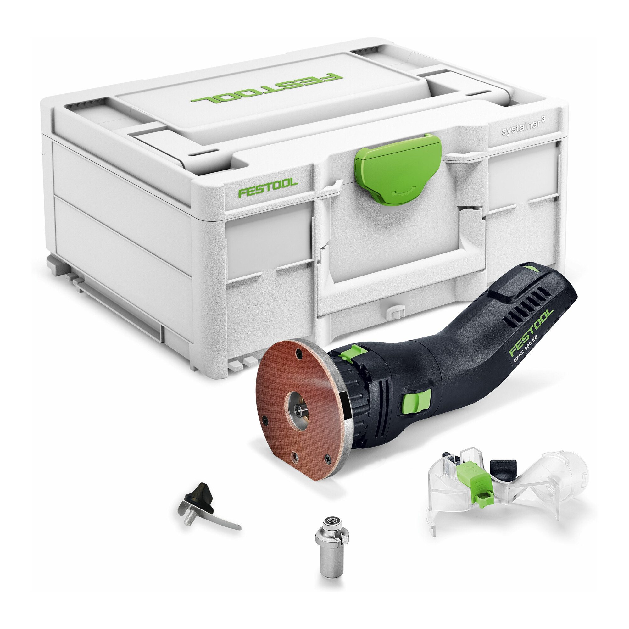 FESTOOL Fräse Festool Akku-Kantenfräse OFKC 500 R3 EB-Basic