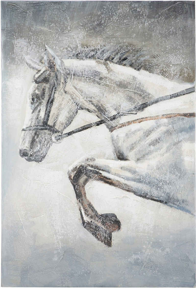 GILDE Gemälde Gemälde Springendes Pferd, (1 St)