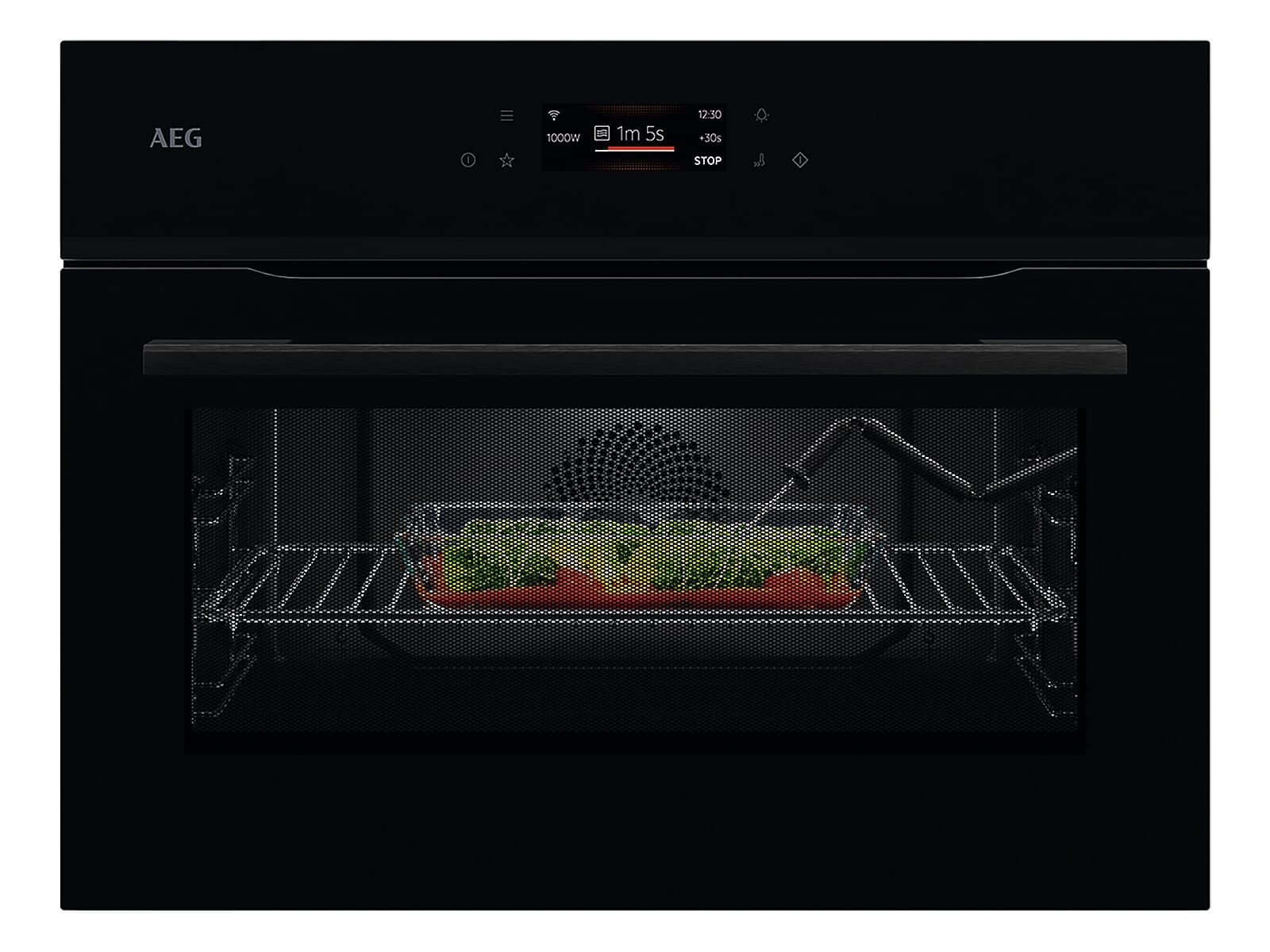 AEG Backofen mit Mikrowelle, mit kein Auszug vorhanden