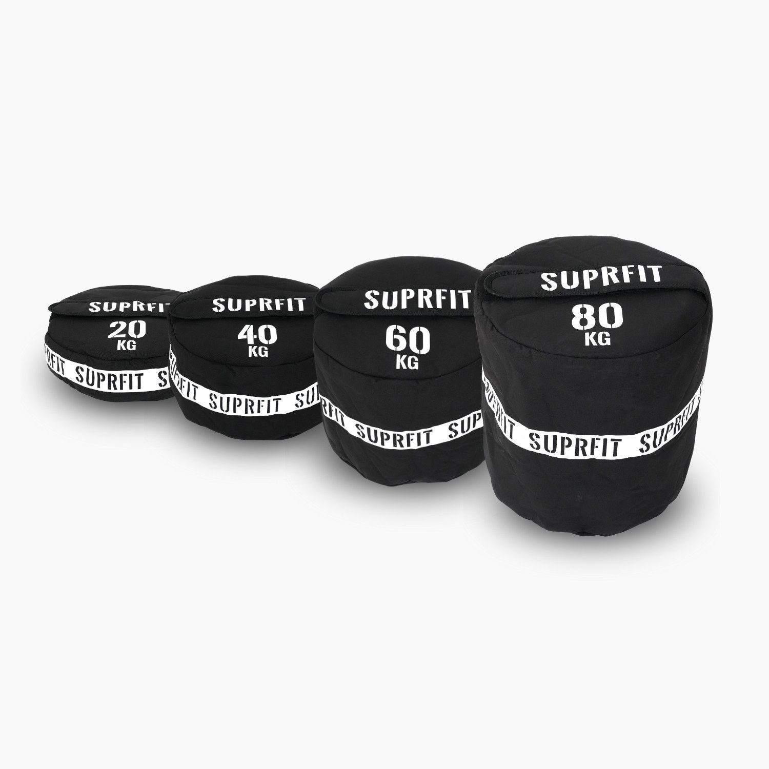 SF SUPRFIT Gewichtssack Strongman Sandbag, Wähle Gewichtsoptionen von 10kg bis 200kg für individuelles Training