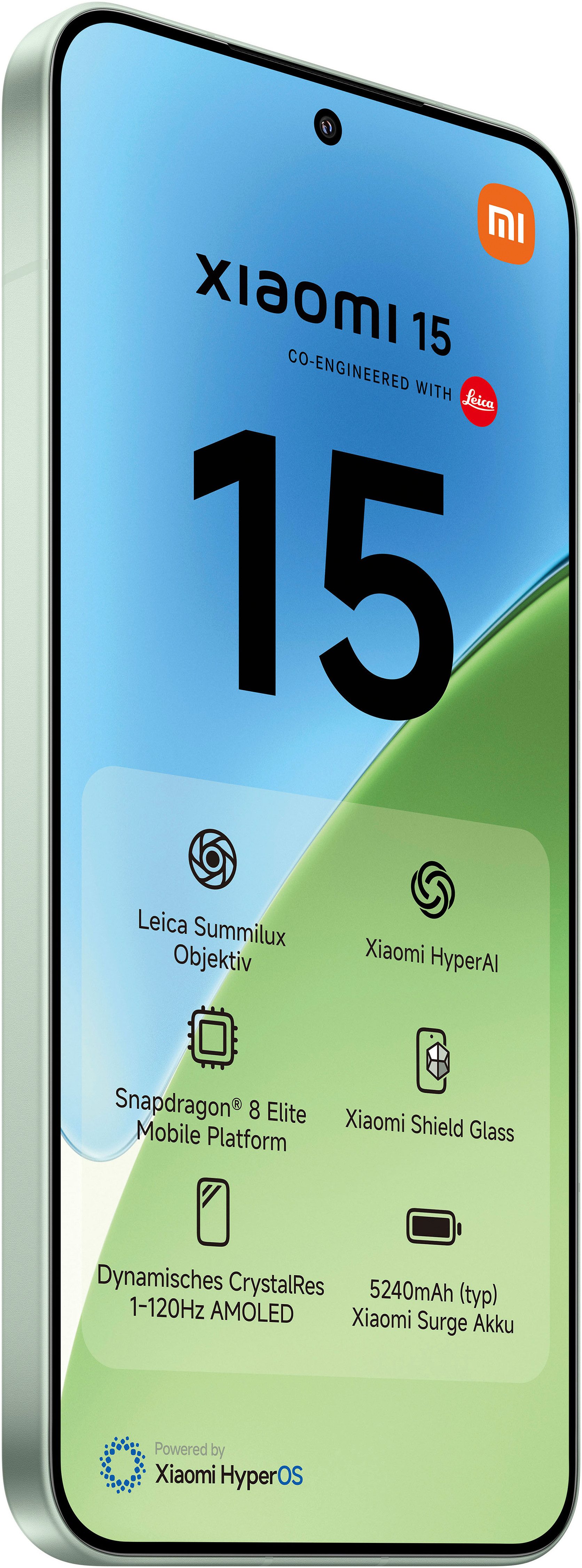 Xiaomi 15 12+512GB Smartphone (16,15 cm/6,36 Zoll, 512 GB Speicherplatz, 50 MP Kamera) – Bild 4 von 5