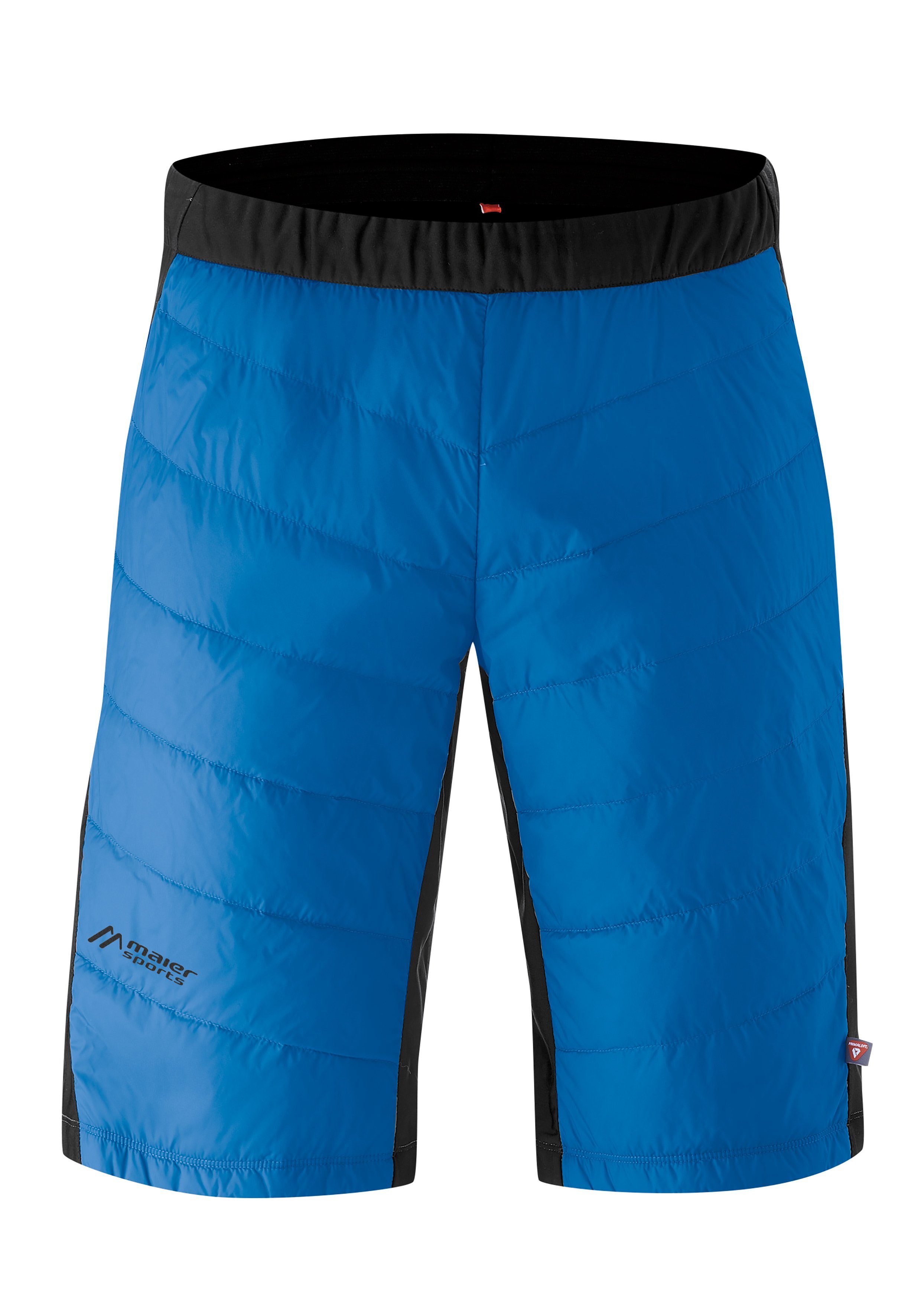 Maier Sports Funktionshose Telfs CC Bermuda Wärmende PrimaLoft® Bermuda als  Überhose zur Tights, Wasserabweisende funktionelle Herren Primaloft®  Langlauf Shorts