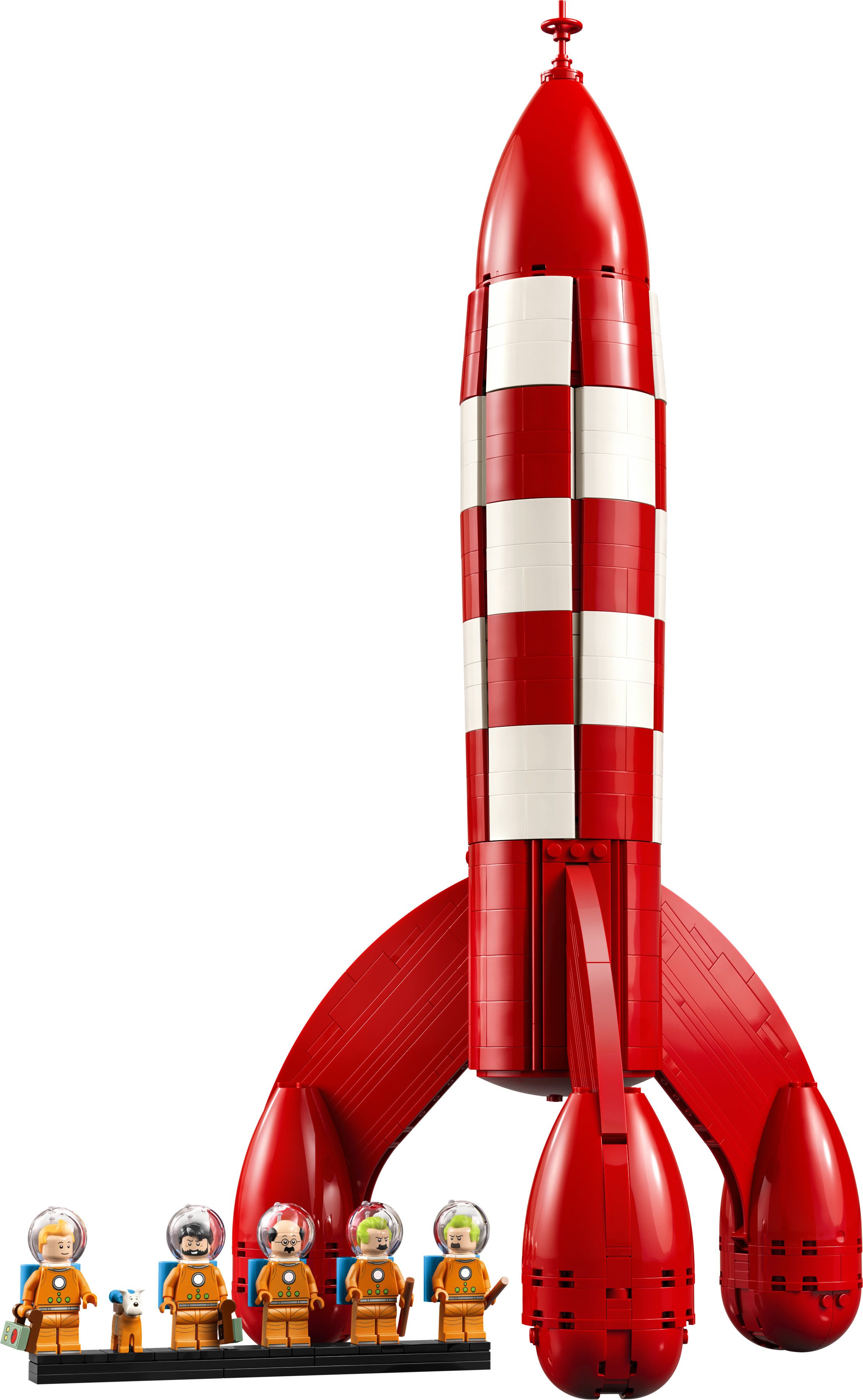 LEGO® Die Mondrakete von Tim und Struppi (21367), LEGO Ideas Konstruktionsspielsteine, (1283 St), Made in Europe