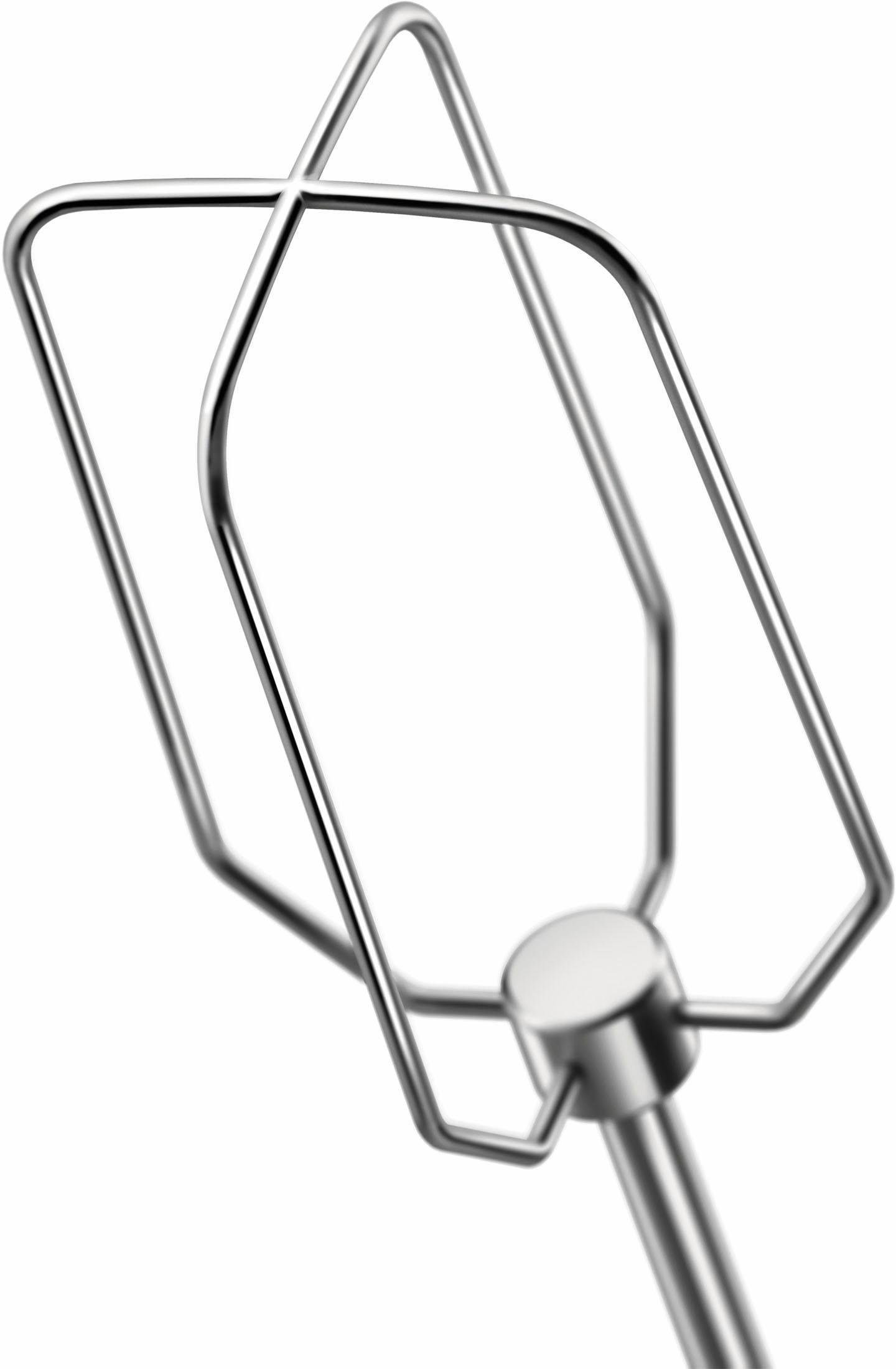 Philips Handmixer HR3741/00, 450 W, 5 Geschwindigkeiten plus Turbo, inkl. Quirle und Knethaken