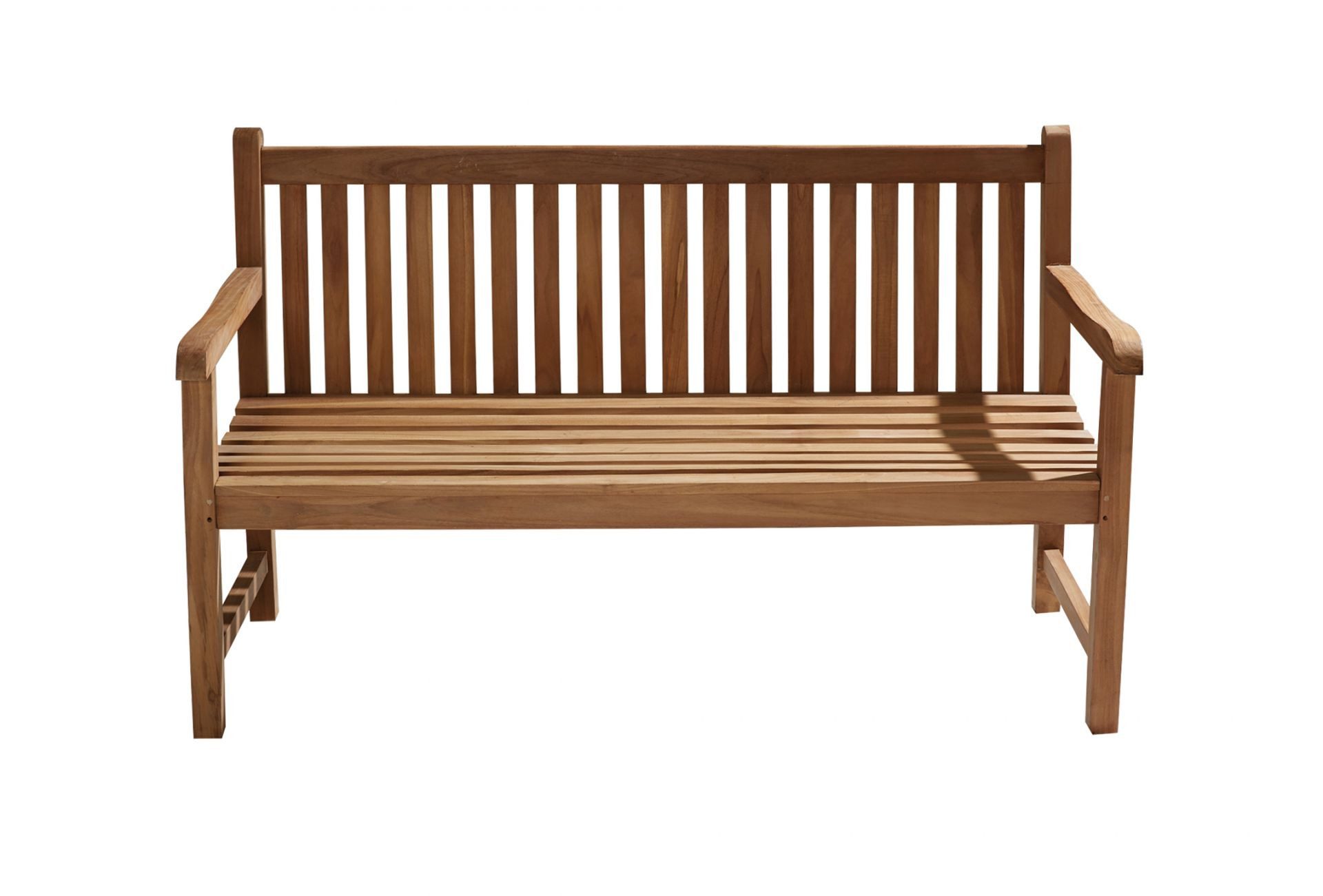 dasmöbelwerk Gartenbank Gartenbank Colorado Teak Sitzbank Bank Gartenmöbel 120x55x92cm