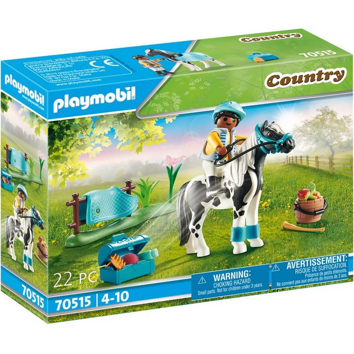 Playmobil® Konstruktionsspielsteine Country Sammelpony "Lewitzer&quot