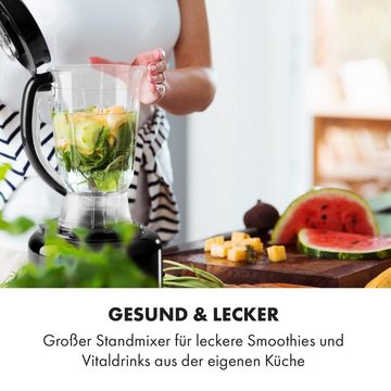 Klarstein Küchenmaschine mit Kochfunktion Luca, 1000 W, 3 l Schüssel, Standmixer Food Processor Teigmaschine