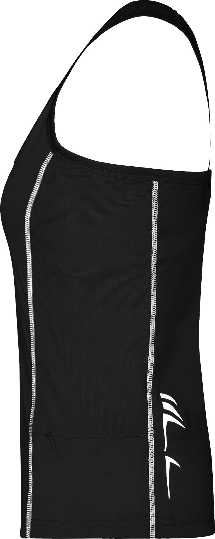 James & Nicholson Lauftop Doppelpack Damen Sporttop mit modischen reflektierenden Details JN424 (Doppelpack, 2er-Pack) Ladies' Running Reflex Top