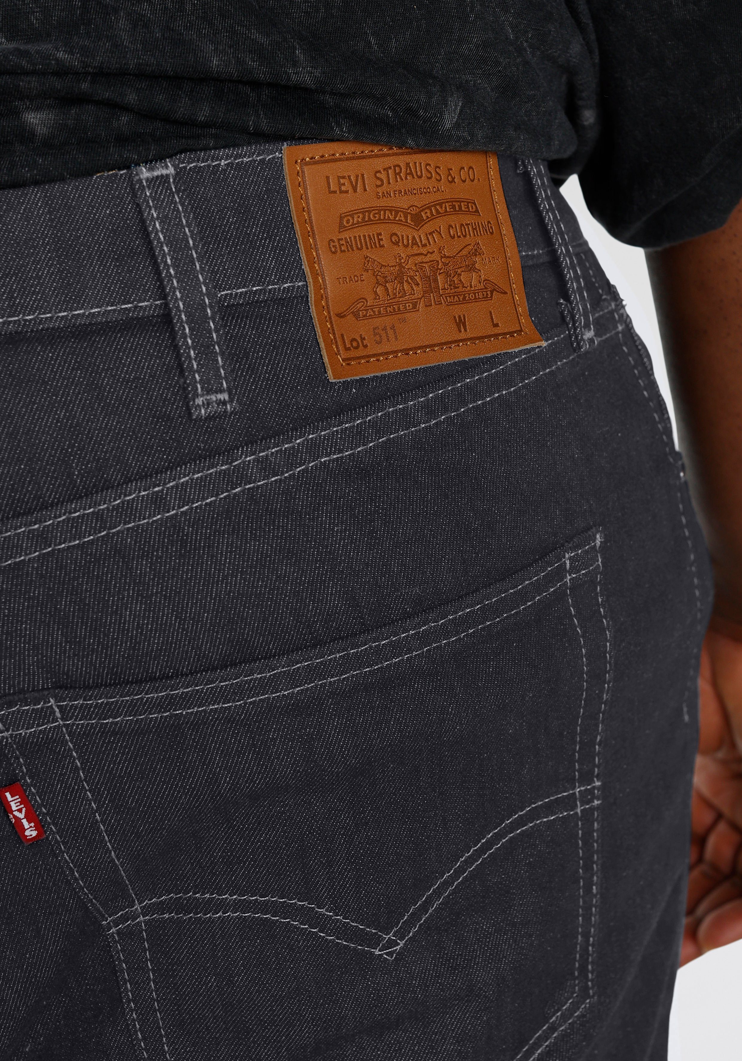 Levi's® Plus Slim-fit-Jeans 511 SLIM B&T Leichterer Denim/Jeans aus elastischer Baumwollmischung