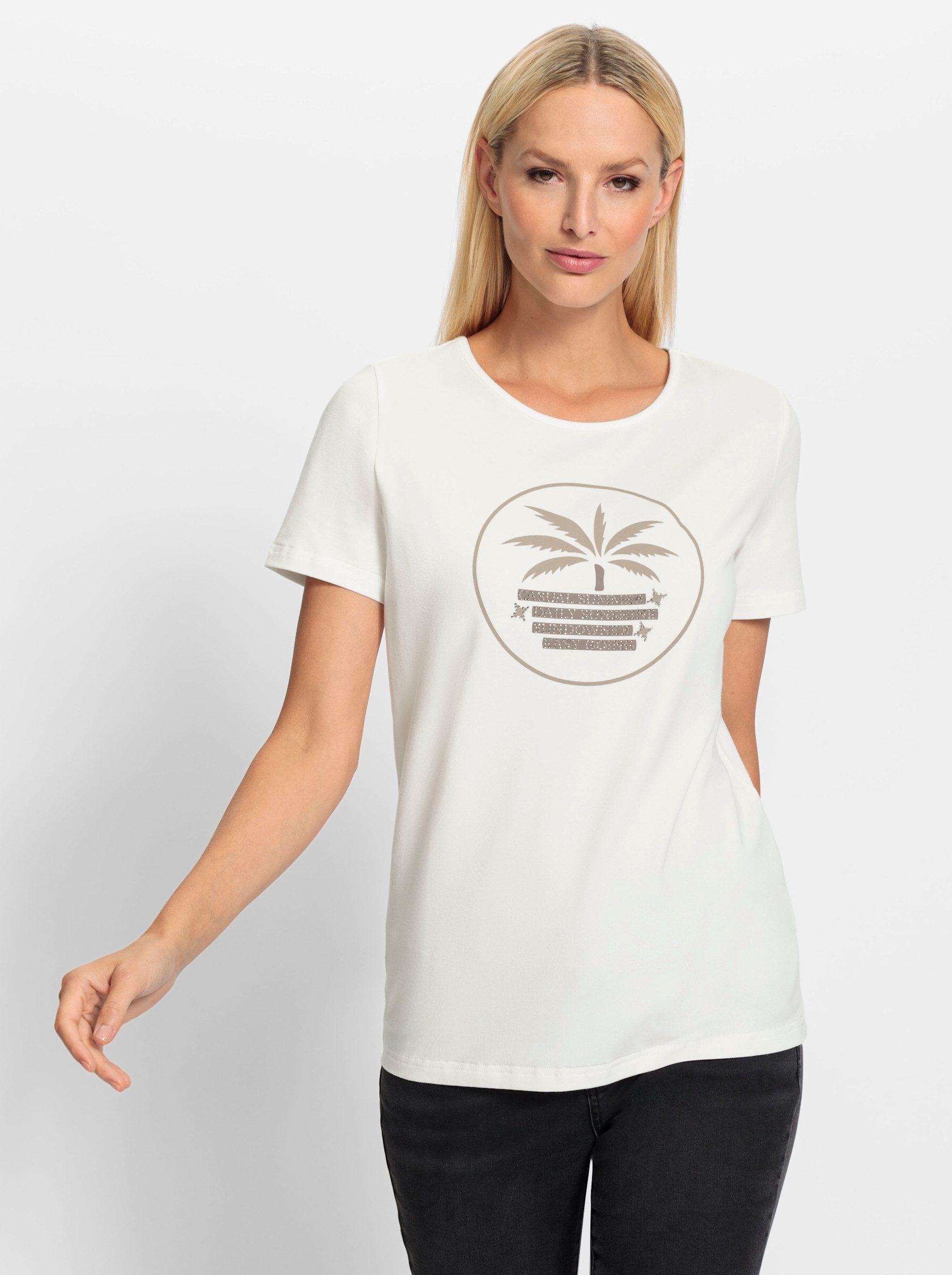 heine T-Shirt Kurzarmshirt