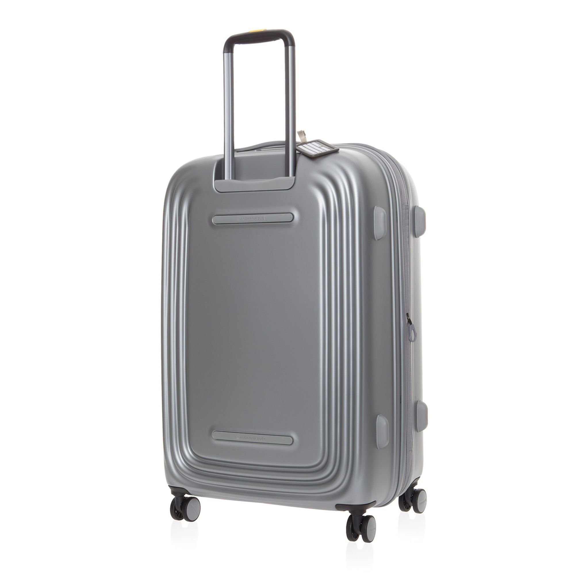 Mandarina Duck Hartschalen-Trolley Logoduck+, 4 silver Rollen, Polyester