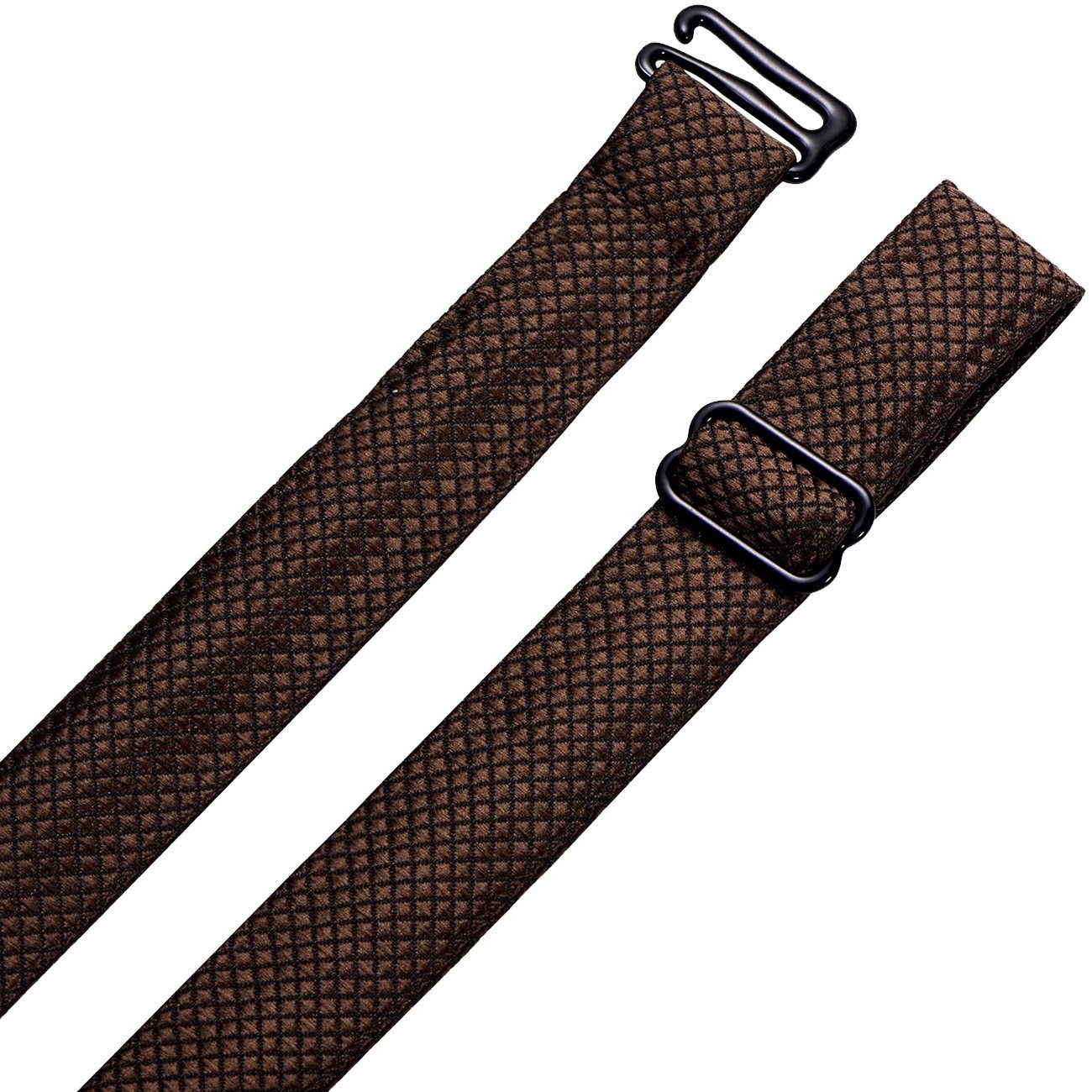 DonDon Fliege DonDon Herren Fliege 12 x 6 cm gebunden (Packung, 1-St., 1x Herrenfliege) bereits gebunden, verstellbar, Seidenlook – Bild 5 von 5