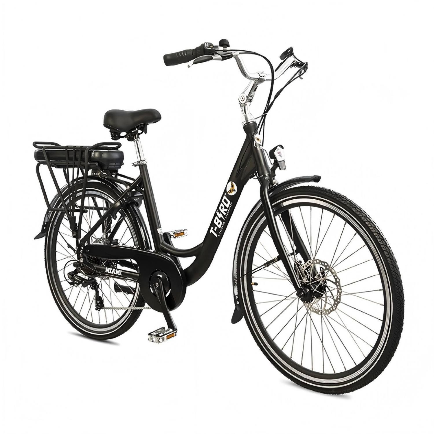 ZMH E-Bike Mountainbike 250W Shimano 7-Gang-System, 520 Wh