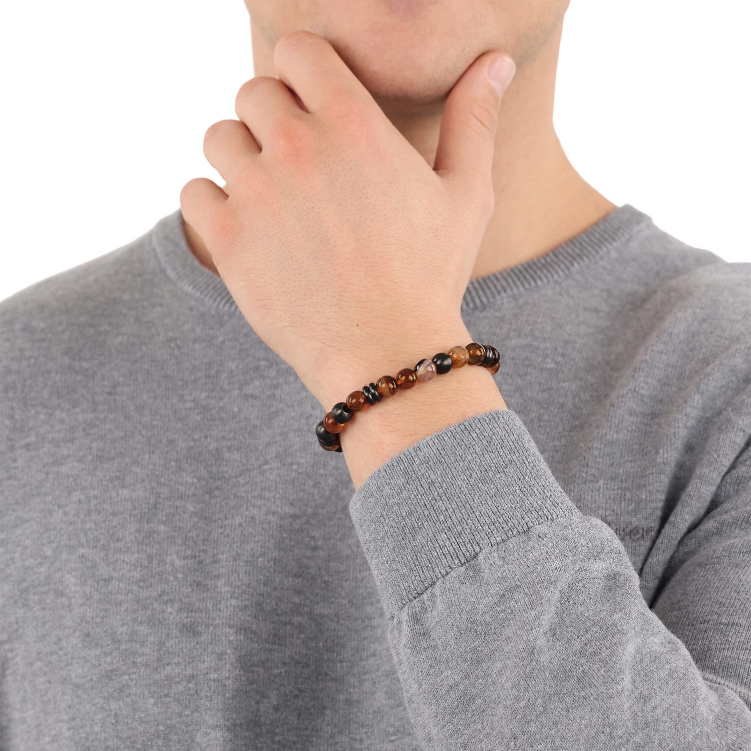 s.Oliver Armband, mit Achat