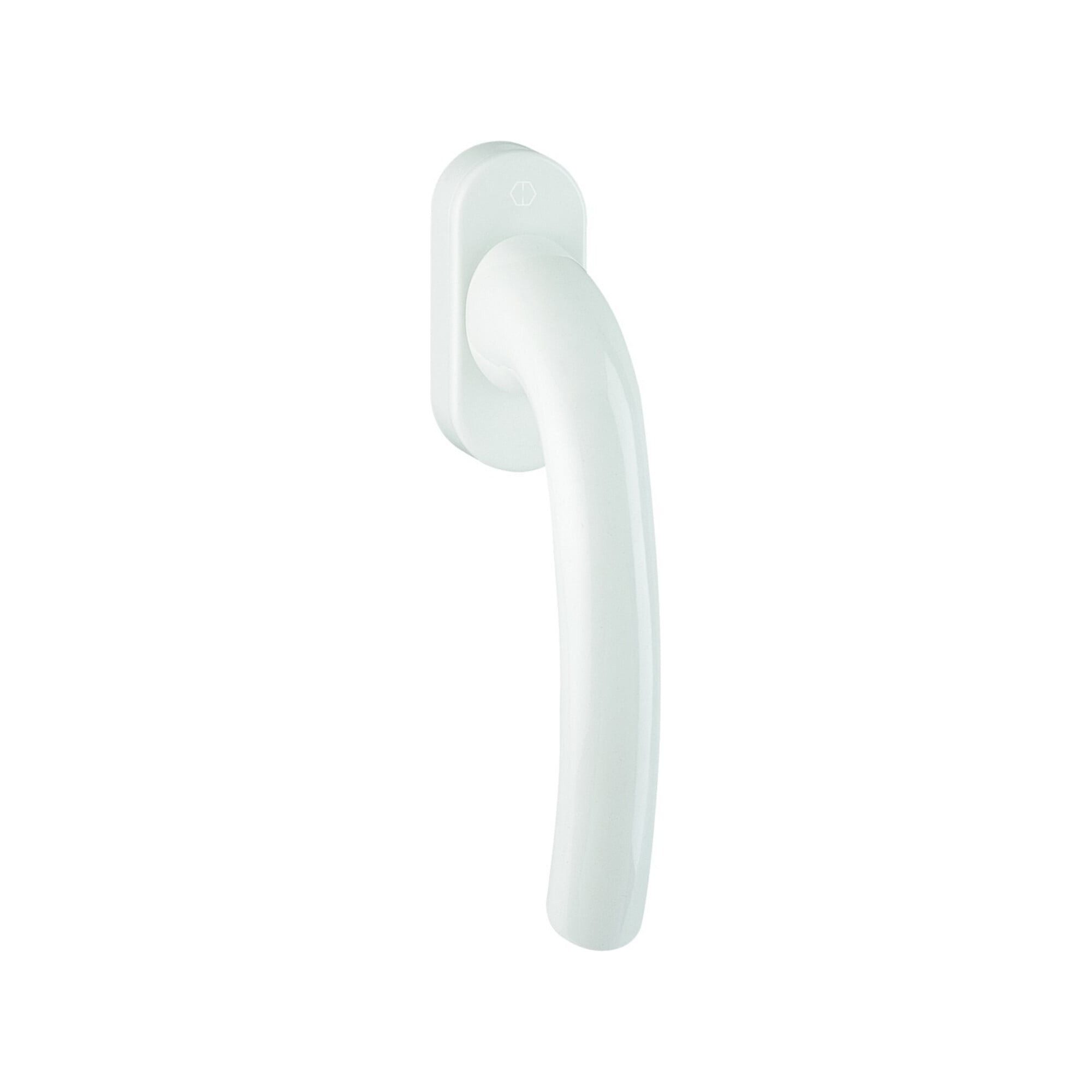 HOPPE Fenstergriff HOPPE DK-Fenstergriff Tôkyô 0710/U26 mit ovaler Rosette VK7x32,F9016 b