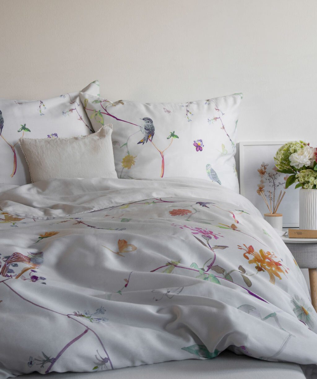 fleuresse Bettwäsche Baumwoll Bettwäsche Bed Art günstig online kaufen