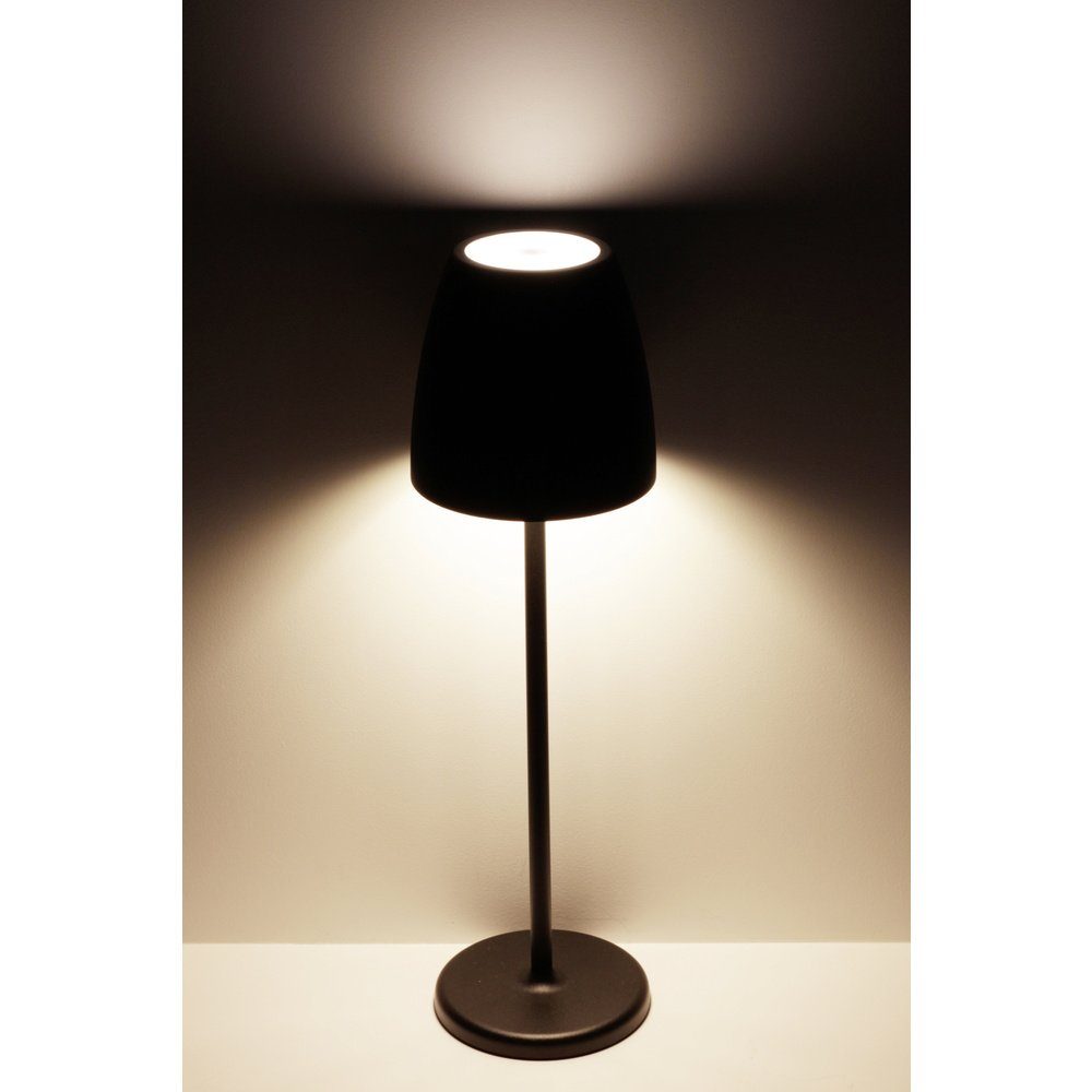 Megatron LED Tischleuchte Megatron MT68050 TAVOLA LED-Außentischlampe 2 W Warmweiß Schwarz