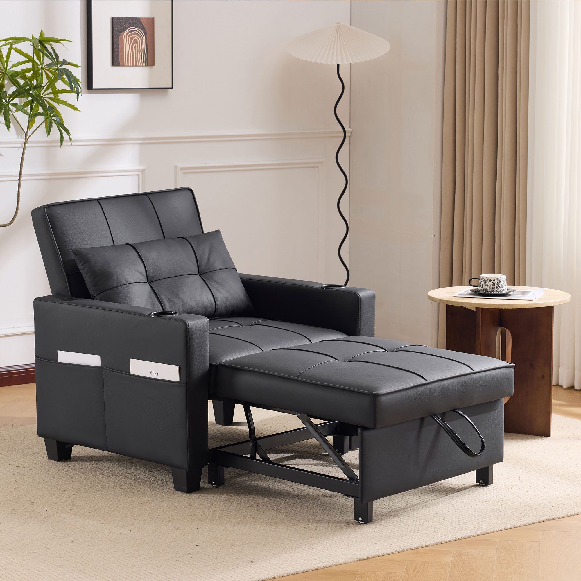MODFU Schlafsofa Sessel für kleine Räume, günstig online kaufen