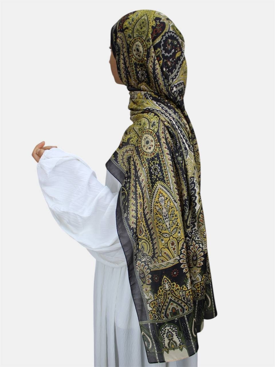 Aymasal Kopftuch Soft Boheme Hijab Bohemian Vintage Kopftuch Scarf Schal Is günstig online kaufen