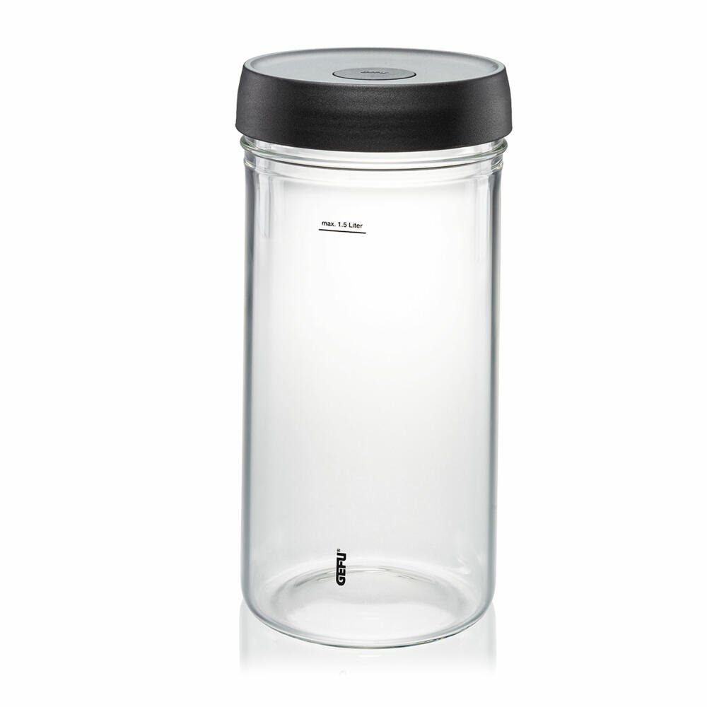 1.5 Fermentationsglas Beschwergewicht mit GEFU Nativo Borosilikatglas, L,