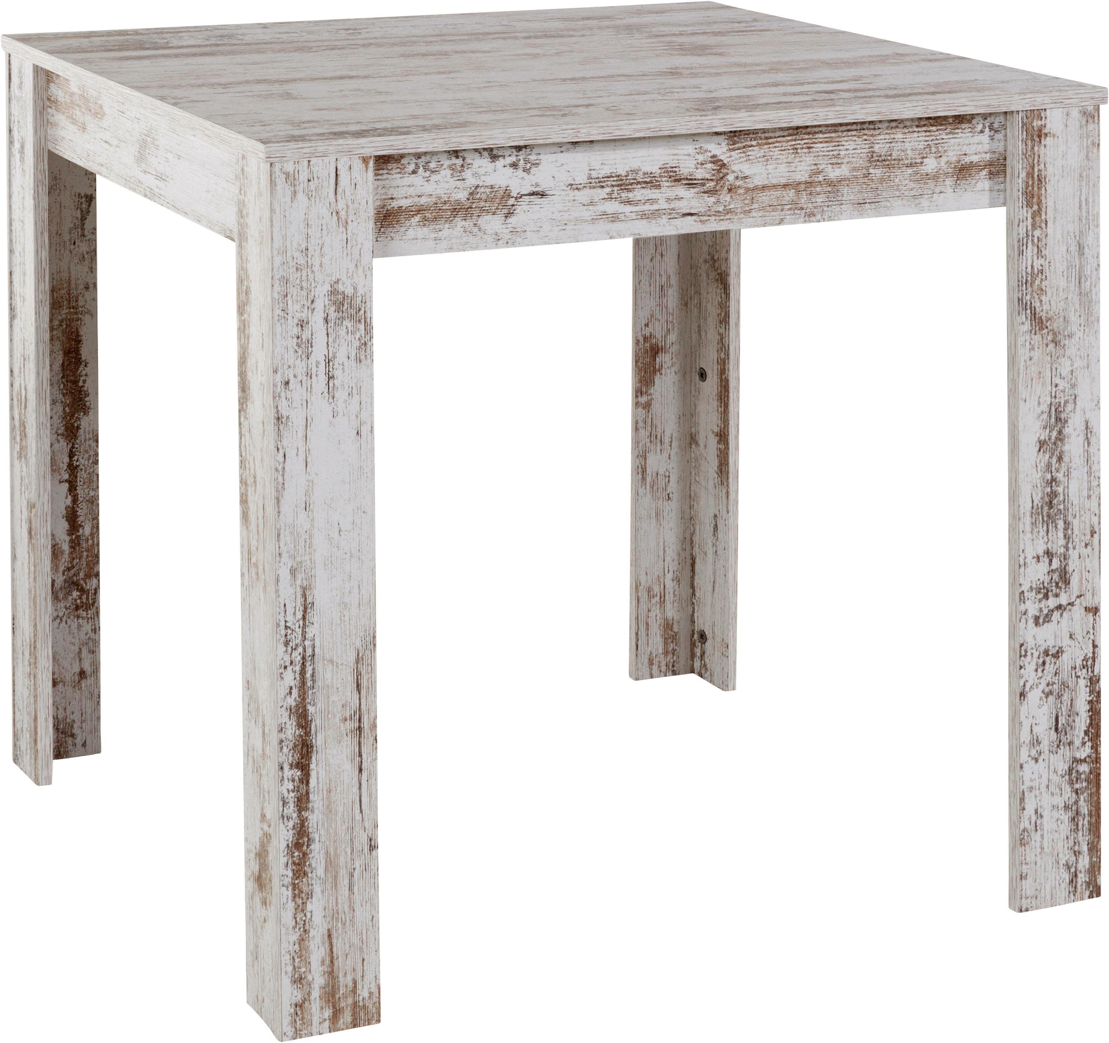 OTTO home Essgruppe, (Set, 5-tlg), Tischgruppe für kleine Räume