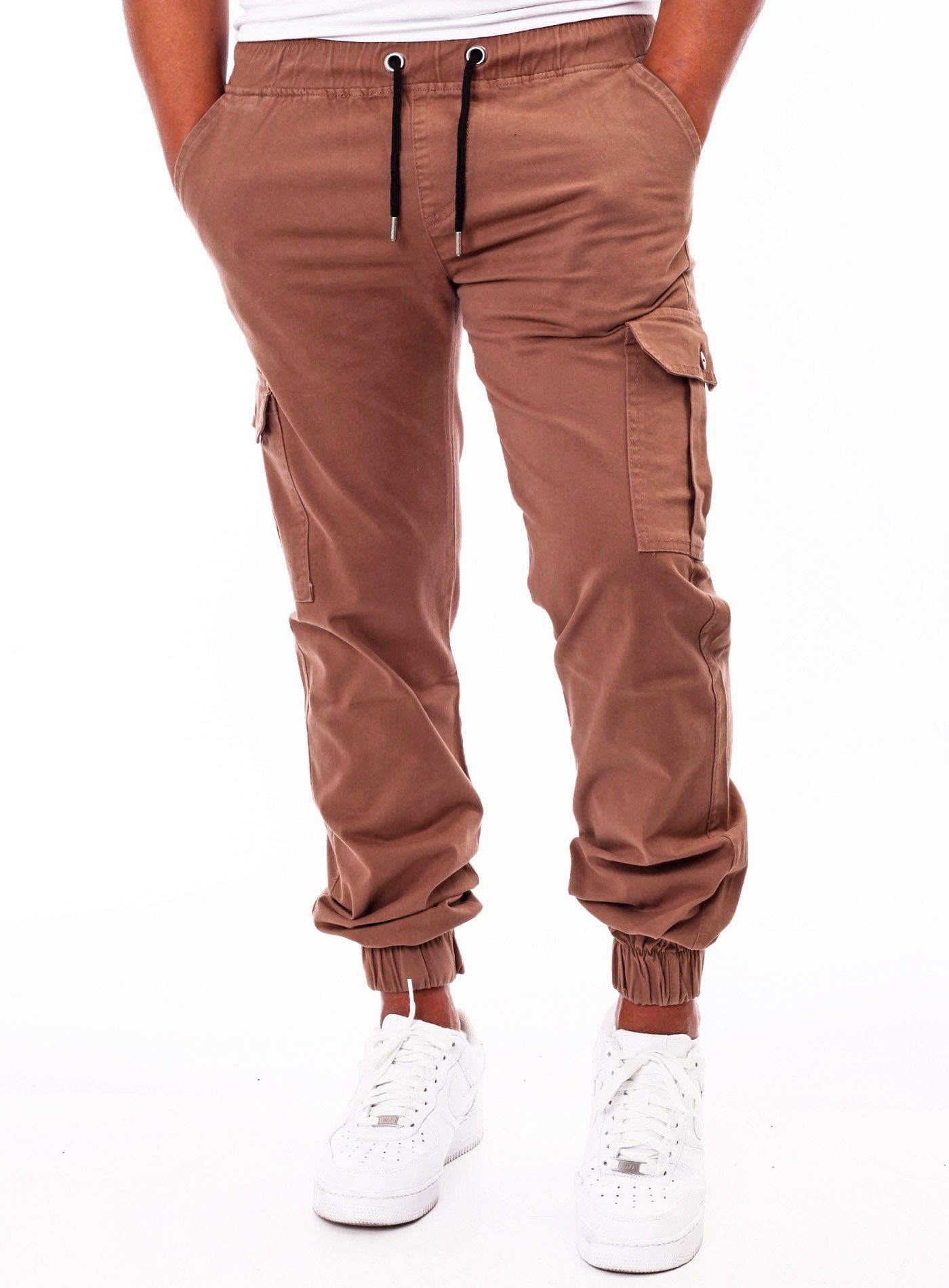Reslad Cargohose Reslad Chinohose Herren Chino Freizeithose Cargo-Hose Jogg günstig online kaufen