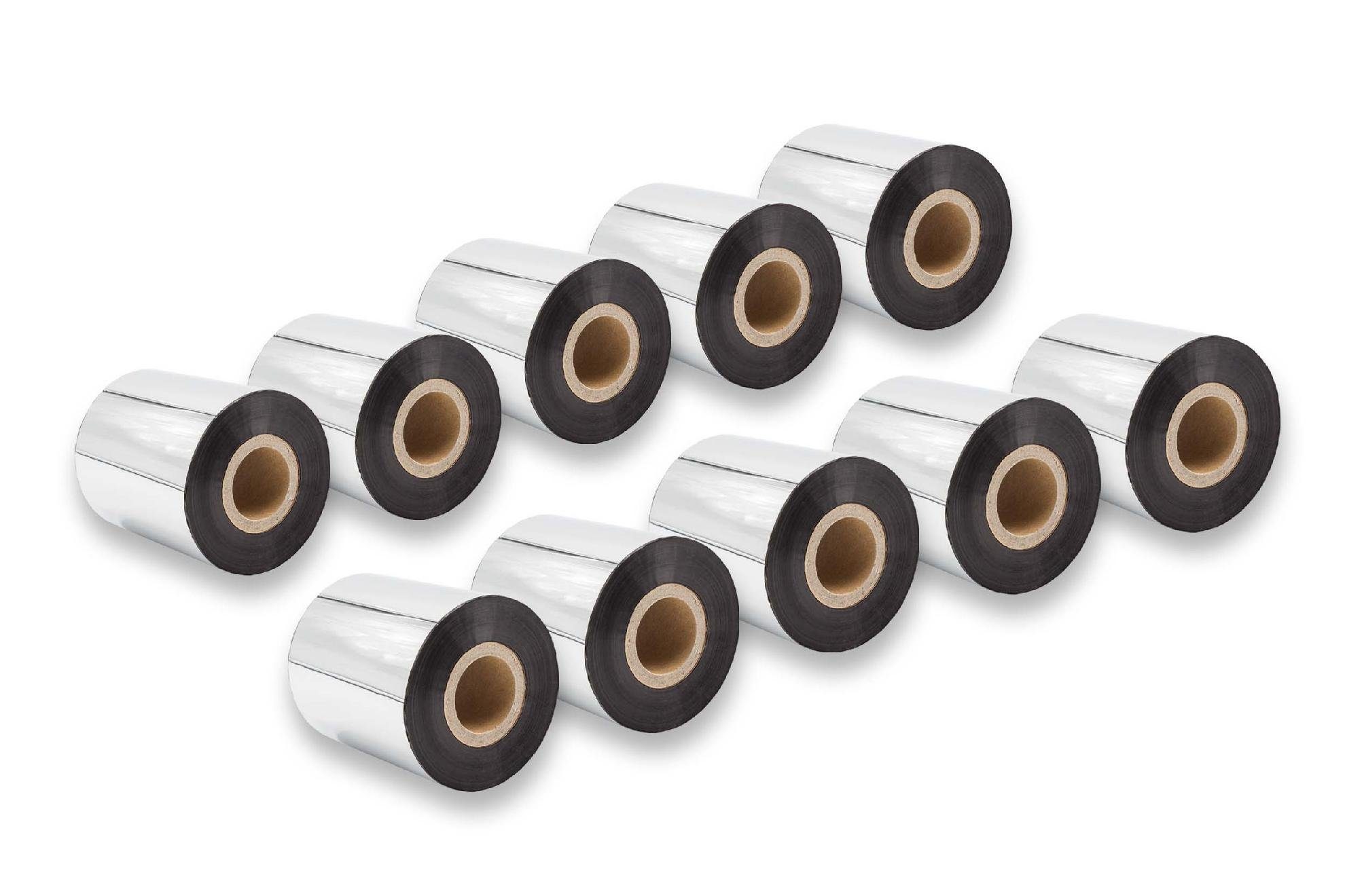 vhbw Fax Thermotransfer-Rolle passend für Zebra XiIII, XiII, XiIII plus Thermodrucker