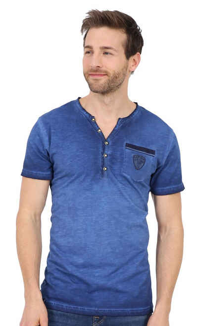 Krüger Madl T-Shirt Krüger BUAM Herren T-Shirt Ralf 97241 - Blau
