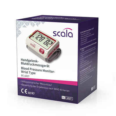 Scala Electronic Handgelenk-Blutdruckmessgerät Scala SC 6027A NFC Handgelenk- Blutdruckmessgerät