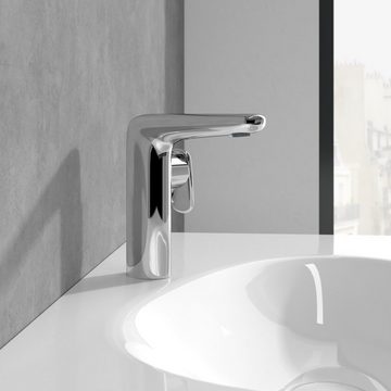 Villeroy & Boch Waschtischarmatur Antao 151 Einhebel, mit Push-Open-Ablaufgarnitur, Standmontage - Chrom