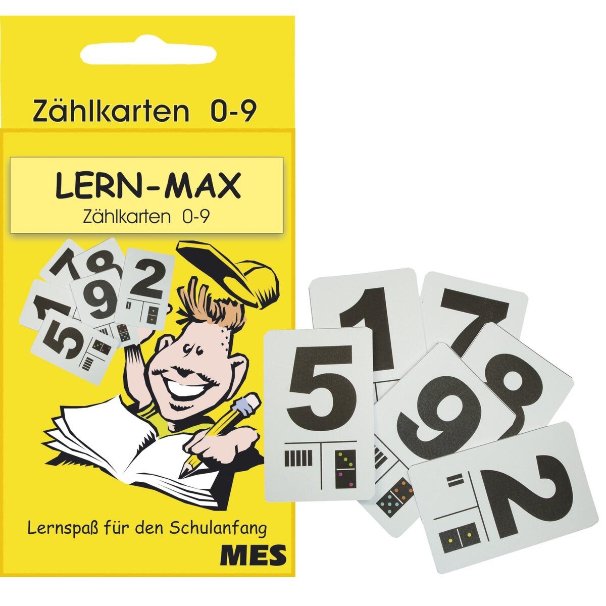 KOH-I-NOOR Vokabelheft Lernfix Zählkarten 0-9 in Schachtel.